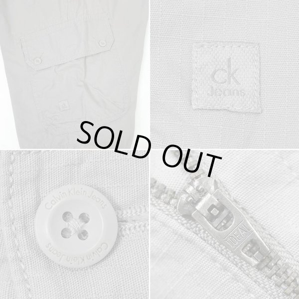 画像4: 00's Calvin Klein リップストップ カーゴショーツ (4)