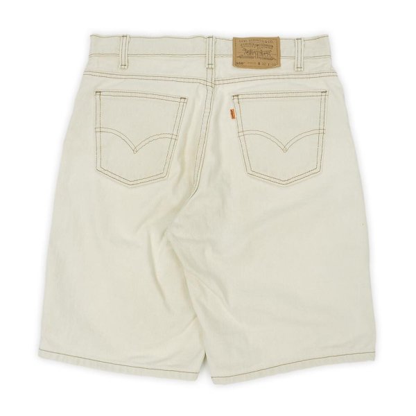 画像2: 90's Levi's 550 デニムショーツ “OFF WHITE / W32 L00 / MADE IN USA” (2)