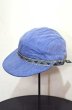 画像1: 90's L.L.Bean 5panel Camper Cap “BLUE / DEADSTOCK” (1)