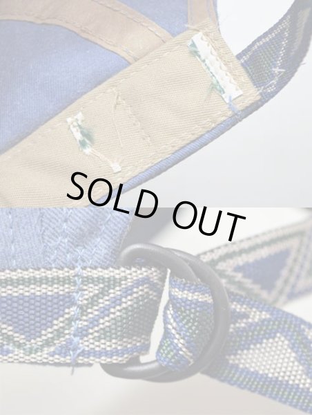 画像2: 90's L.L.Bean 5panel Camper Cap “BLUE / DEADSTOCK” (2)