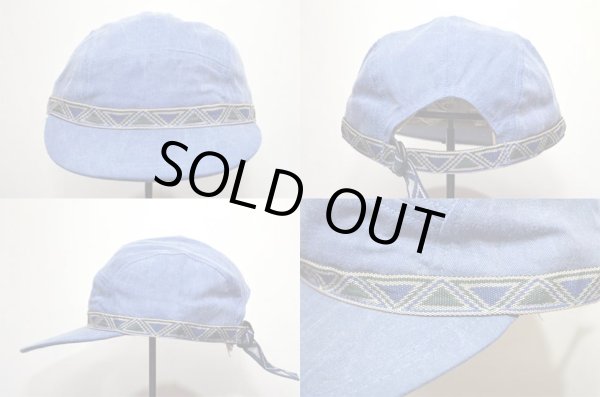 画像3: 90's L.L.Bean 5panel Camper Cap “BLUE / DEADSTOCK” (3)