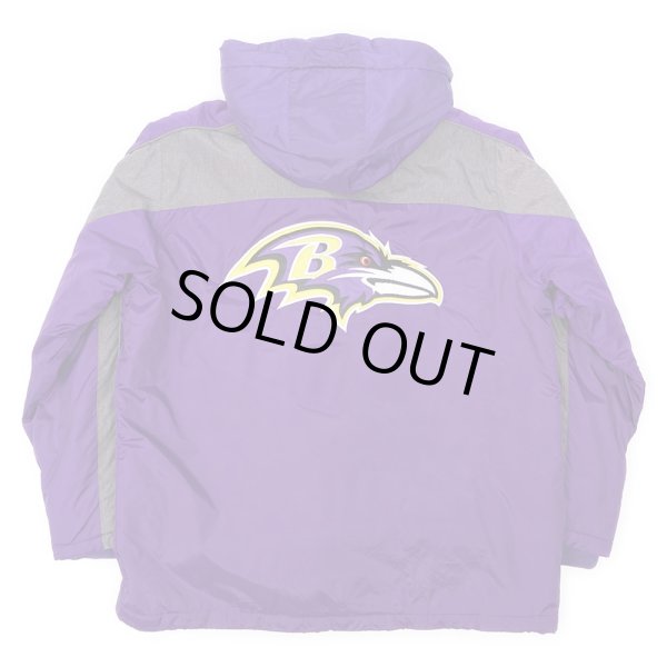 画像2: 90's BALTIMORE RAVENS パディングジャケット (2)