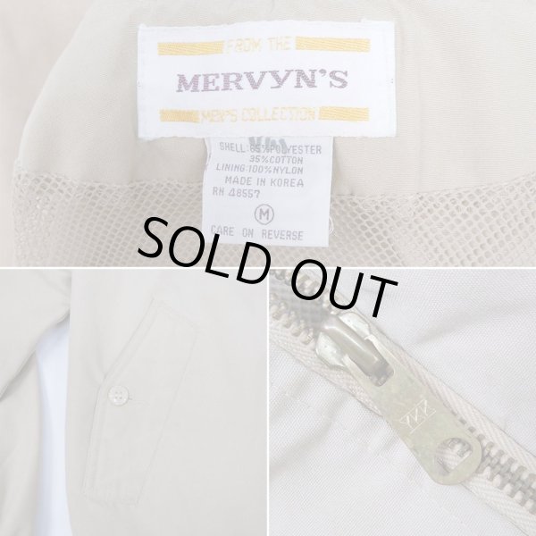 画像3: 80-90's MERVYN'S キャップショルダージャケット (3)