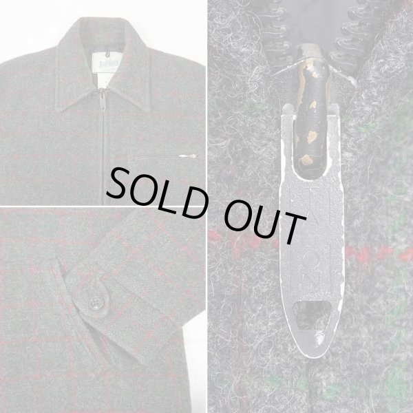 画像4: 70's JOHNSON WOOLEN MILLS ウールスポーツジャケット "MADE IN USA" (4)