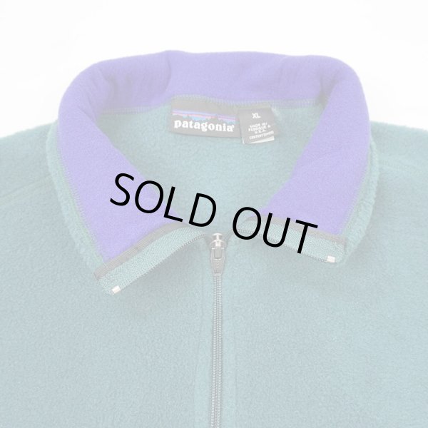画像4: 90's Patagonia ハーフジップ フリースジャケット “雪無しタグ / F3 / MADE IN USA” (4)