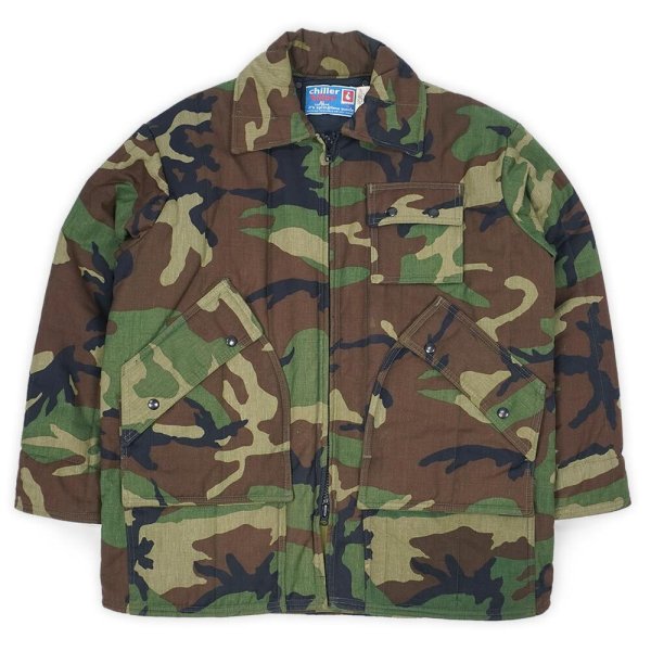 画像1: 80's SAFTBAK パデット ハンティングジャケット "Non Wash" (1)