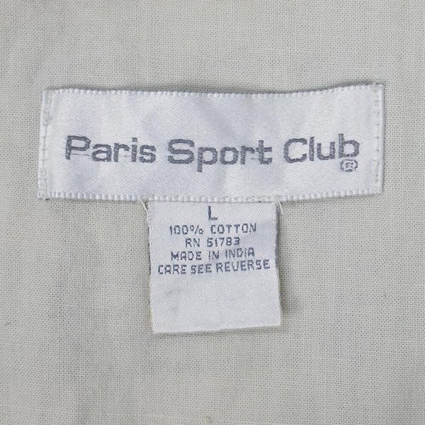 画像2: 90's Pari's Sport Club マドラスチェック柄 コットンアノラック (2)