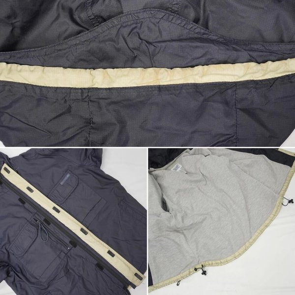 画像4: 00's OLD NAVY ナイロンフーディージャケット (4)