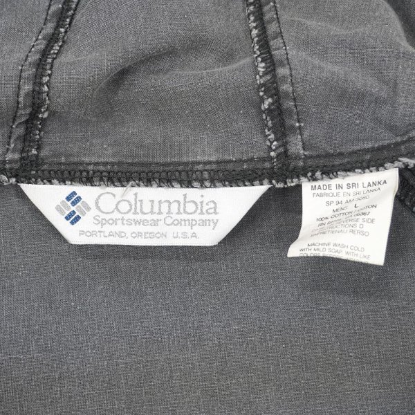画像2: 90's Columbia コットンフーディージャケット (2)