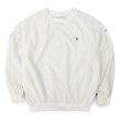 画像1: 90's Polo Ralph Lauren クルーネック ウインドブレーカー “WHITE” (1)