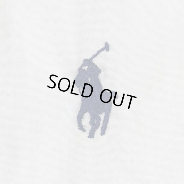 画像3: 90's Polo Ralph Lauren クルーネック ウインドブレーカー “WHITE” (3)