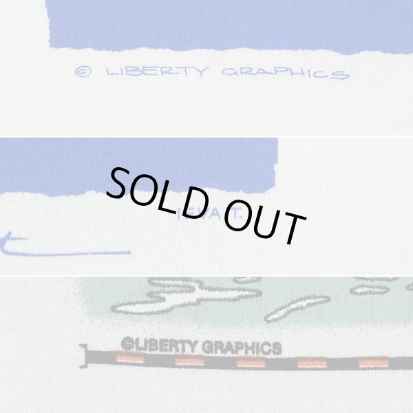 画像5: 00's LIBERTY GRAPHICS テストプリントTシャツ “DEADSTOCK / MADE IN USA” #23-4 (5)