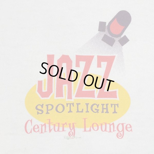 画像3: 90's JAZZ SPOTLIGHT プリントTシャツ "LIQUID BLUE BODY / DEADSTOCK" (3)