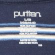 画像2: 90's Puritan マルチボーダー ポケットTシャツ “Navy Base” (2)