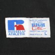 画像3: 90's RUSSELL L/S ブランクTシャツ "BLACK / MADE IN USA" (3)