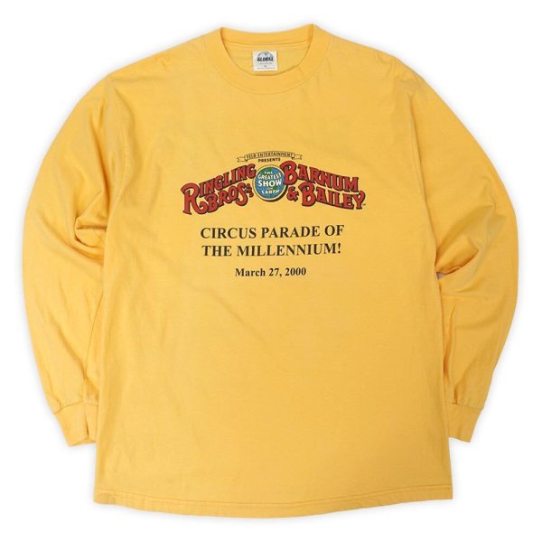 画像1: Early 00's RINGLING BROS AND BARNUM & BAILEY 両面プリント L/S Tシャツ (1)