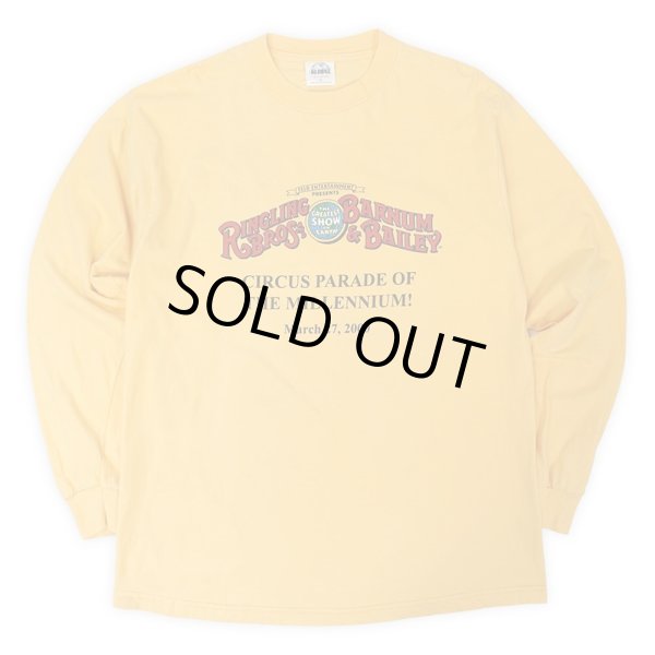 画像1: Early 00's RINGLING BROS AND BARNUM & BAILEY 両面プリント L/S Tシャツ (1)