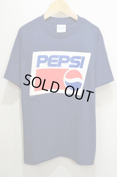 画像1: 90's PEPSI COLA ロゴプリント Tシャツ “DEADSTOCK / MADE IN USA” (1)