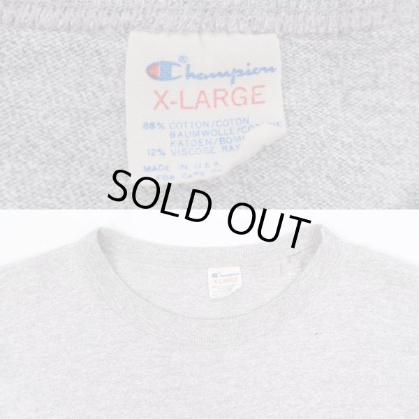 画像3: 80's Champion 88/12 Tシャツ “無地 / X-LARGE” (3)