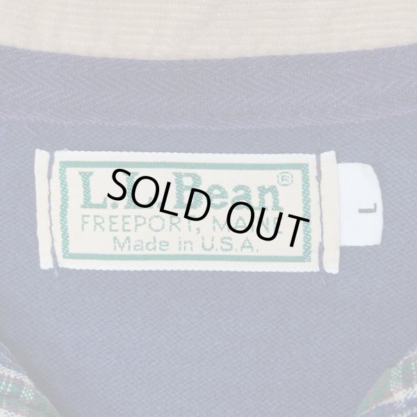 画像2: 80's L.L.Bean ラガーシャツ "MADE IN USA" (2)