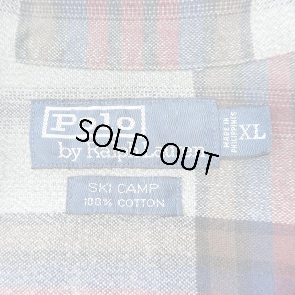 画像3: 90's Polo Ralph Lauren オープンカラーシャツ "SKI CAMP" (3)