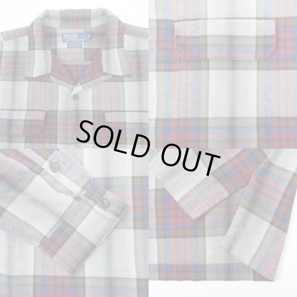 画像4: 90's Polo Ralph Lauren オープンカラーシャツ "SKI CAMP" (4)