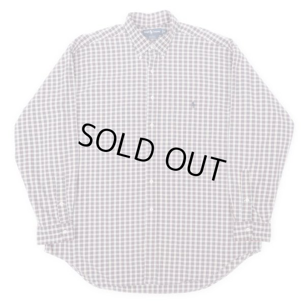 画像1: 90's Polo Ralph Lauren ボタンダウンシャツ "BIG SHIRT" (1)