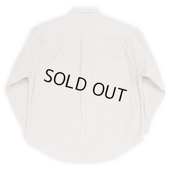 画像2: 90's J.CREW 太畝コーデュロイ プルオーバーシャツ (2)