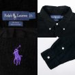 画像3: 90's Polo Ralph Lauren ボタンダウンシャツ “BLACK / CORDUROY” (3)
