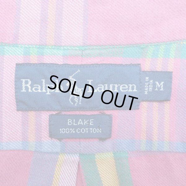 画像3: 90's Polo Ralph Lauren ボタンダウンシャツ “BLAKE” (3)