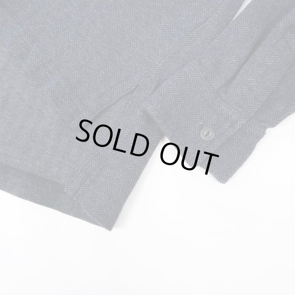 画像5: 90's Polo Ralph Lauren ヘリンボーン柄 プルオーバーシャツ (5)