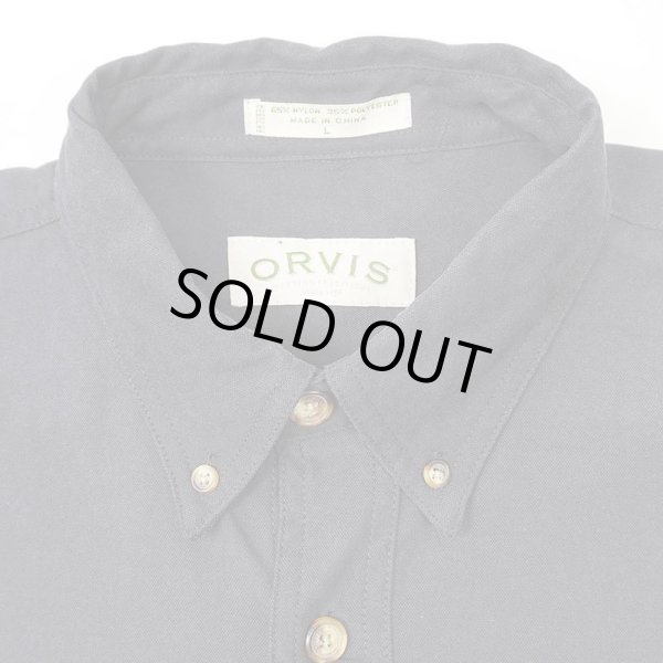 画像3: 00's ORVIS ボタンダウンシャツ "NAVY" (3)
