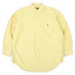 画像1: 90's Polo Ralph Lauren ボタンダウンシャツ “BIG SHIRT / YELLOW” (1)