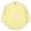 画像1: 90's Polo Ralph Lauren ボタンダウンシャツ “BIG SHIRT / YELLOW” (1)