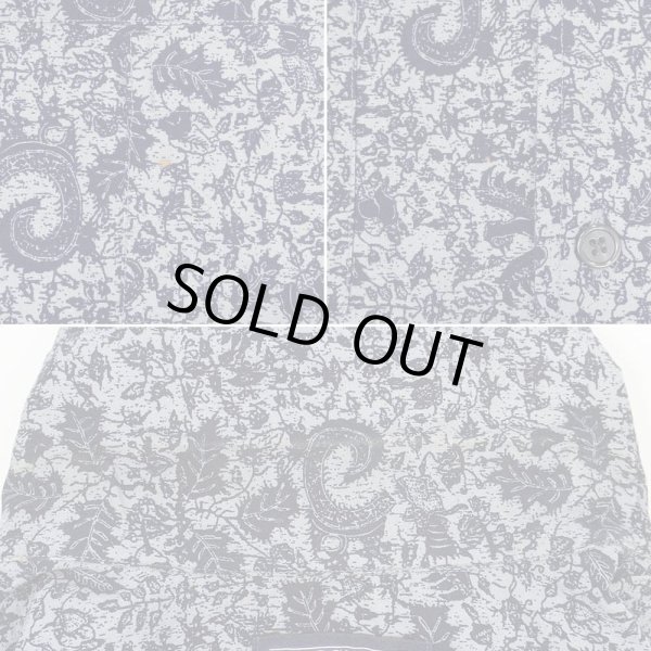 画像4: 00's LANDS' END S/S 総柄 レギュラーカラーシャツ (4)