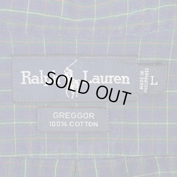 画像2: 90's Polo Ralph Lauren S/S 3点留め ボタンダウンシャツ "GREGGOR" (2)