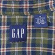 画像2: Early 00's OLD GAP フランネルボタンダウンシャツ (2)