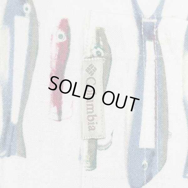 画像4: 90-00's Columbia S/S オープンカラーシャツ "RAYON × LINEN" (4)