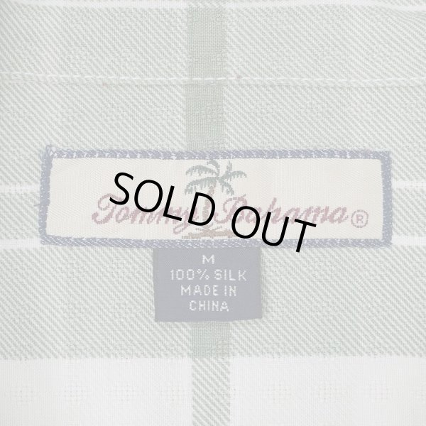 画像2: 00's Tommy Bahama S/S オープンカラー シルクシャツ (2)