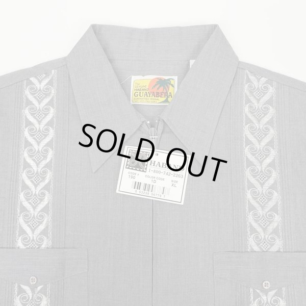 画像4: 90's HABAND フルジップ キューバシャツ "DEADSTOCK" (4)