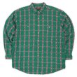 画像1: 90's Eddie Bauer 総柄 コットンワークシャツ (1)