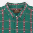 画像3: 90's Eddie Bauer 総柄 コットンワークシャツ (3)
