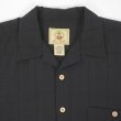 画像3: 00's Joe Marlin S/S オープンカラーシャツ "BLACK Plaid" (3)