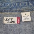 画像2: 00's Levi's デニムウエスタンシャツ (2)