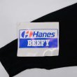 画像3: 90's Hanes リバースウィーブタイプ スウェット "MADE IN USA / BLACK / DEADSTOCK" (3)