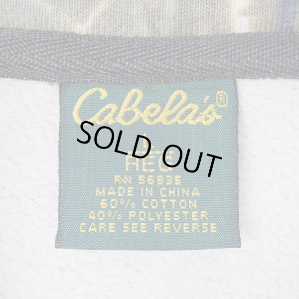 画像2: 00's Cabela's ハーフジップ スウェット (2)