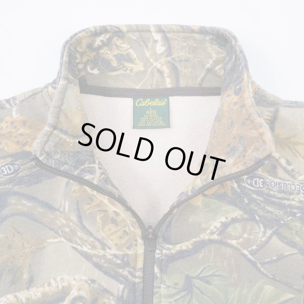 画像3: 00's Cabela's ハーフジップ スウェット (3)