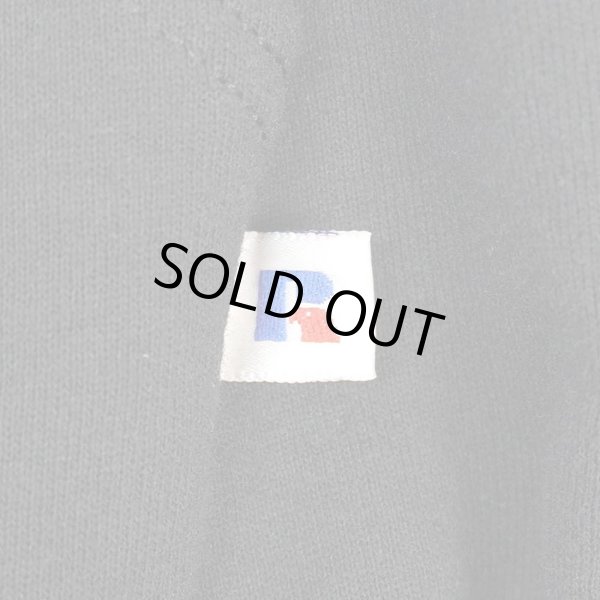 画像3: 90's RUSSELL カレッジプリント スウェットパーカー "PRINCETON / MADE IN USA / BLACK" (3)