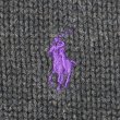 画像3: 90's Polo Ralph Lauren コットンニット "CHARCOAL" (3)