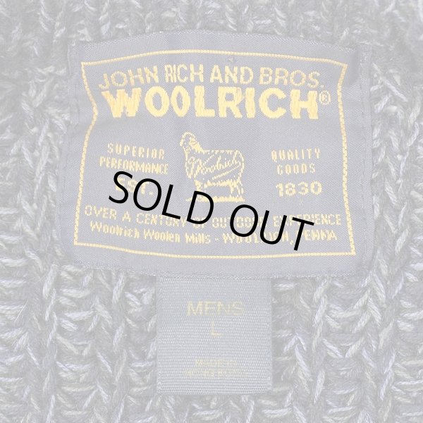 画像2: Early 00's Woolrich ラミー×コットン MIXニット (2)
